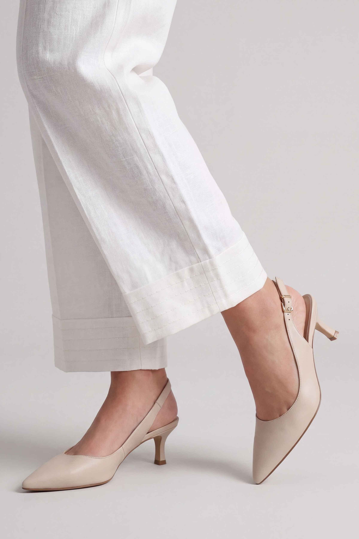 Nishat UK - Off White Solids Karandi 1 Piece ready to wear Trouser