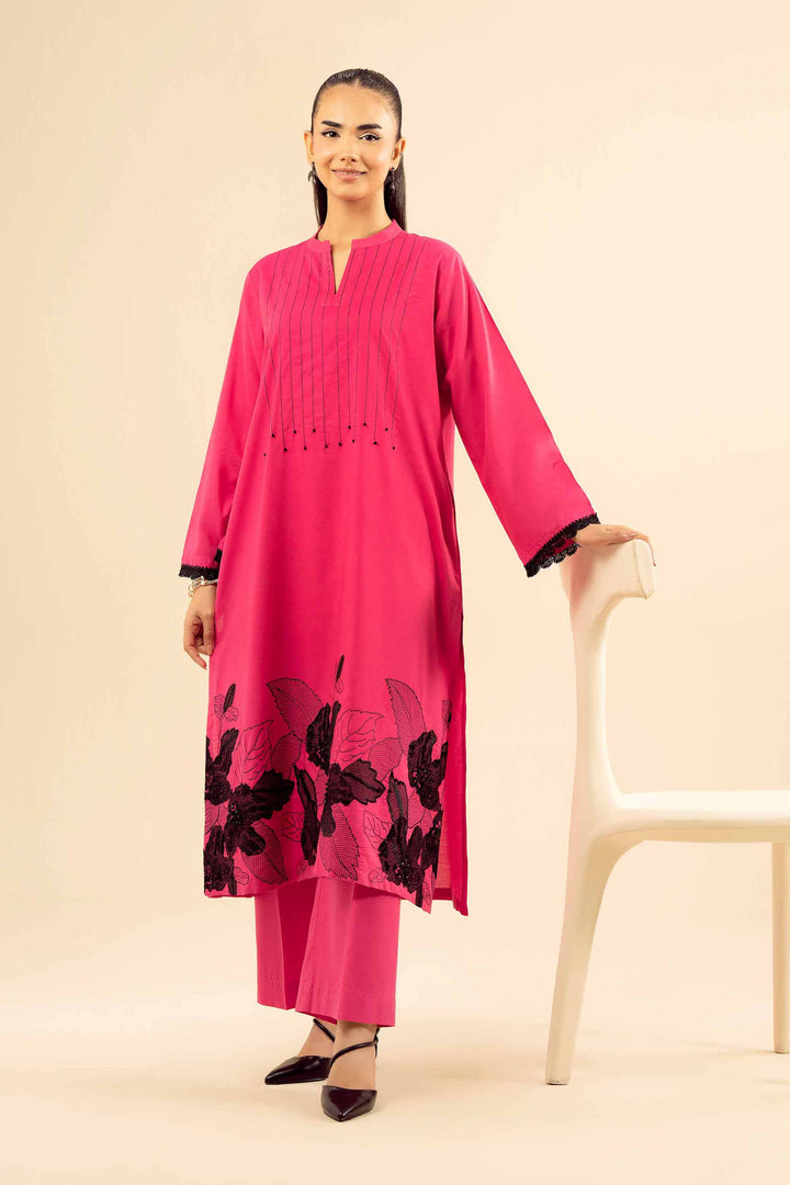 2 Piece - Embroidered Suit - PW25-215 for Women - Pret Collection | Nishat | Shop Online