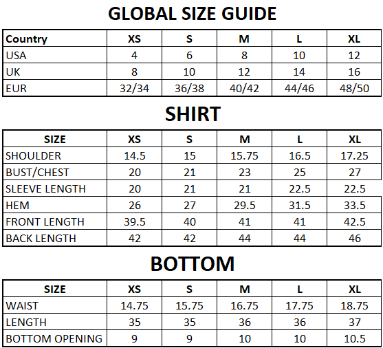 Size Guide