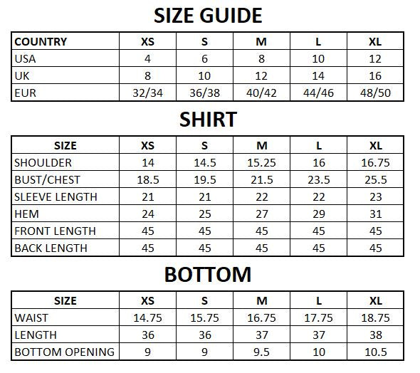Size Guide