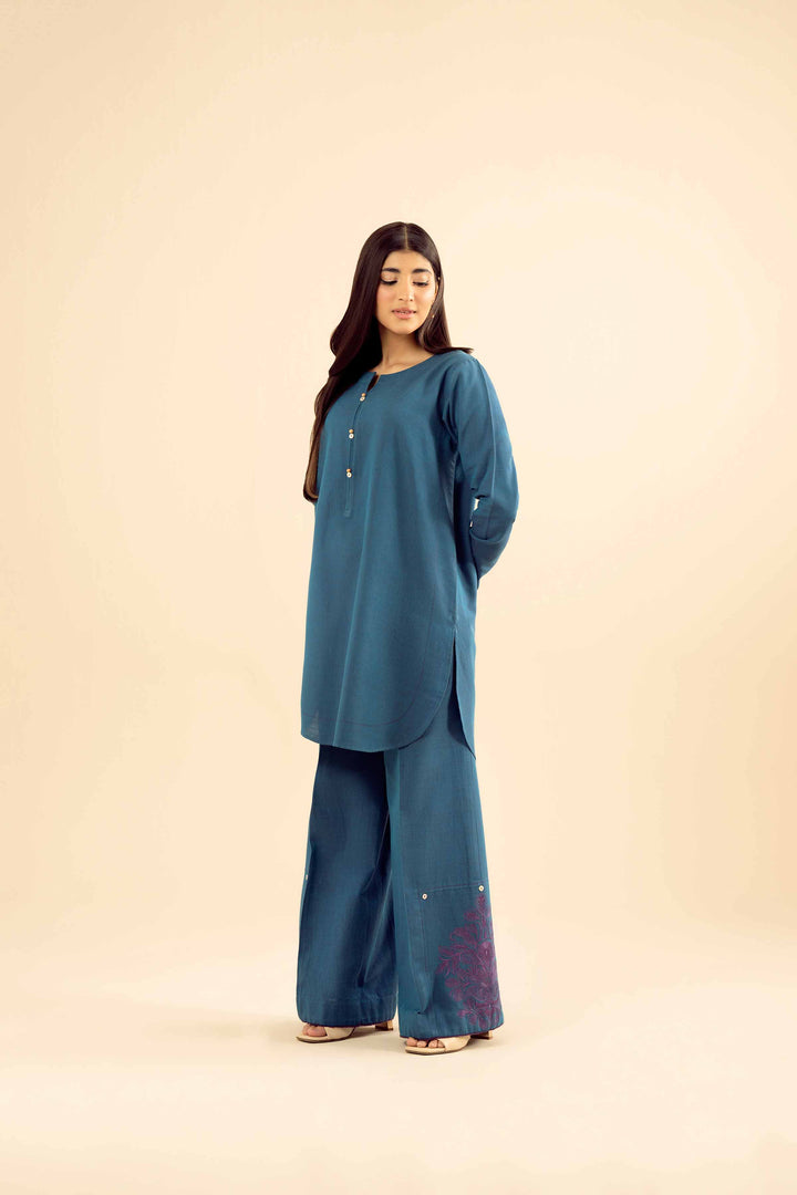 2 Piece - Embroidered Suit - PW25-219 for Women - Pret Collection | Nishat | Shop Online
