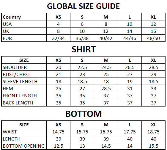 Size Guide