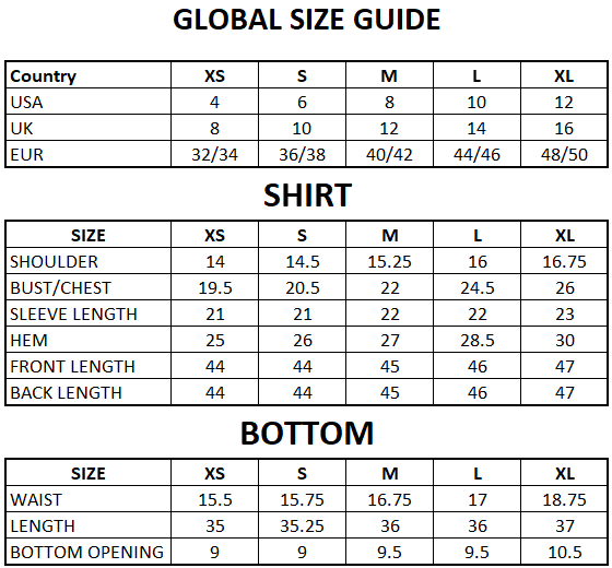Size Guide