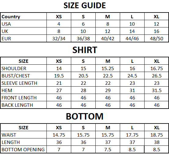 Size Guide