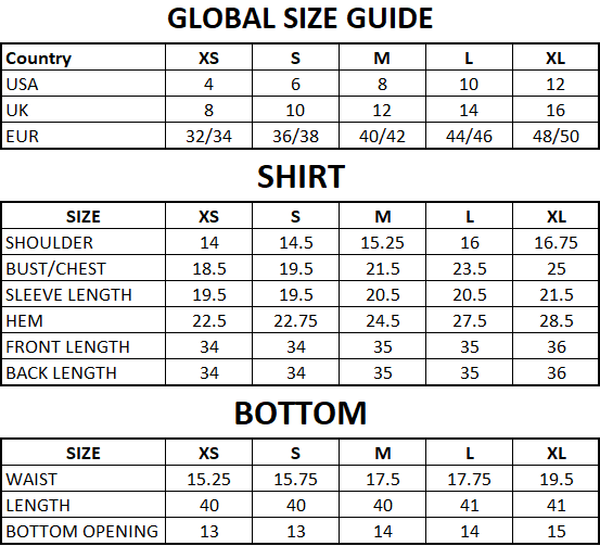 Size Guide
