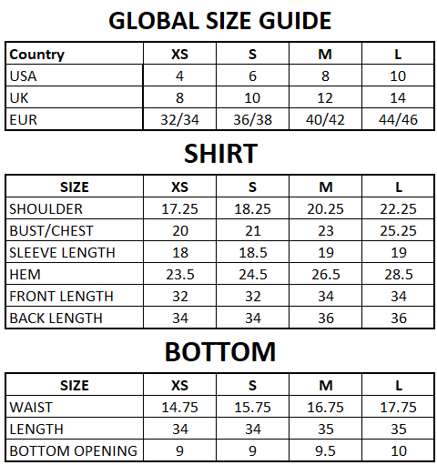 Size Guide