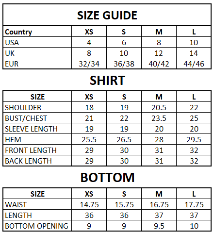 Size Guide