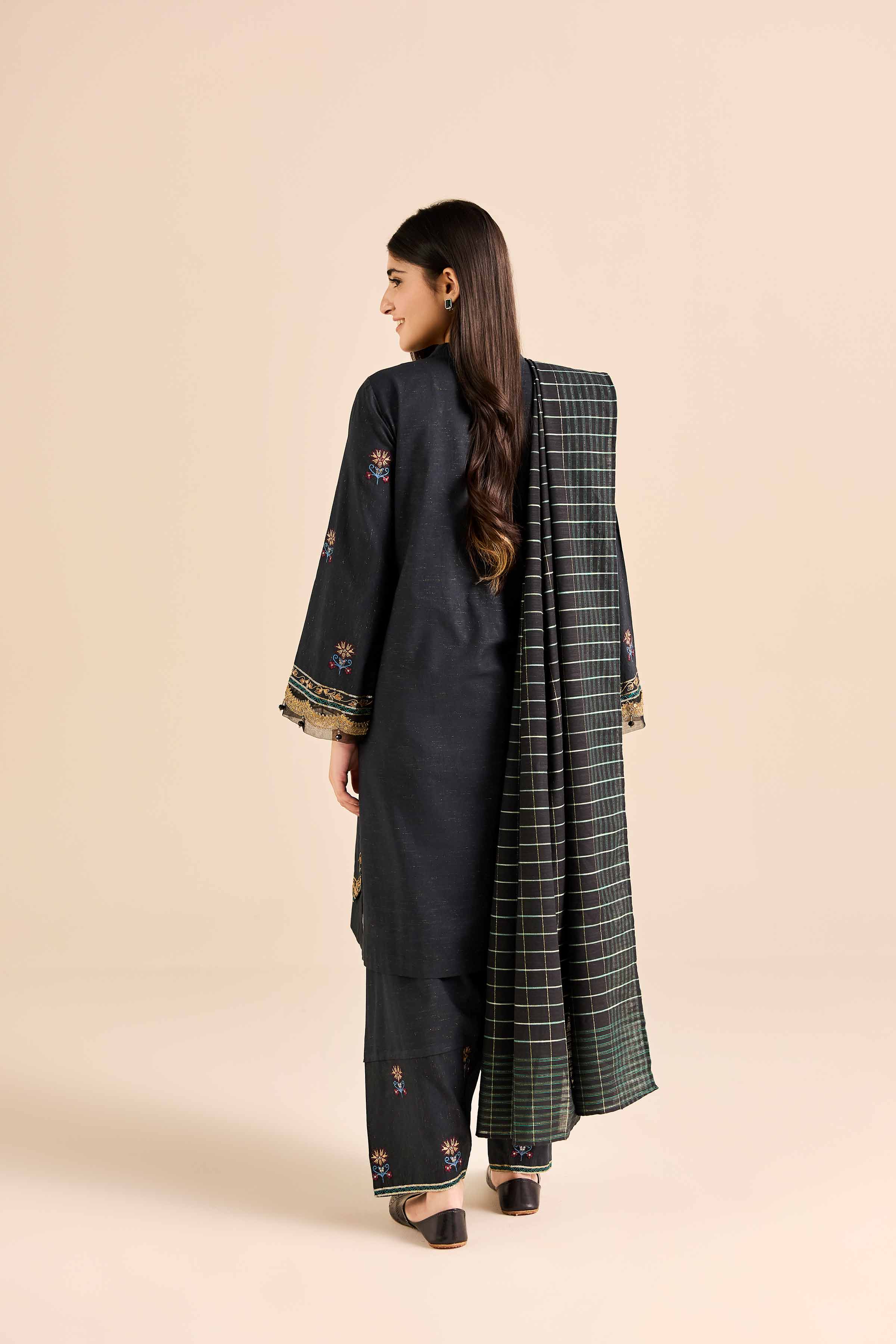 Nishat UK - 3 Piece - Embroidered Suit - PW25-265