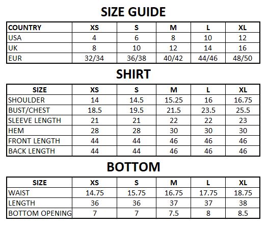 Size Guide