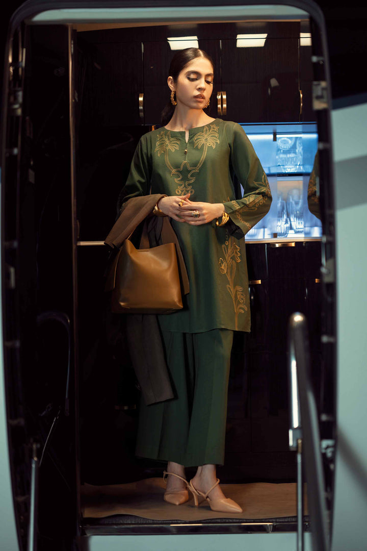 2 Piece - Embroidered Suit - PW25-298 for Women - Pret Collection | Nishat | Shop Online