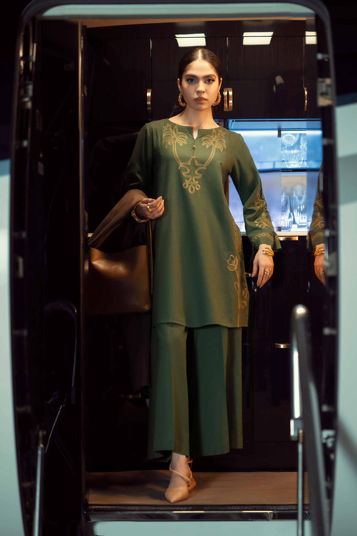 2 Piece - Embroidered Suit - PW25-298 for Women - Pret Collection | Nishat | Shop Online