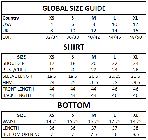 Size Guide