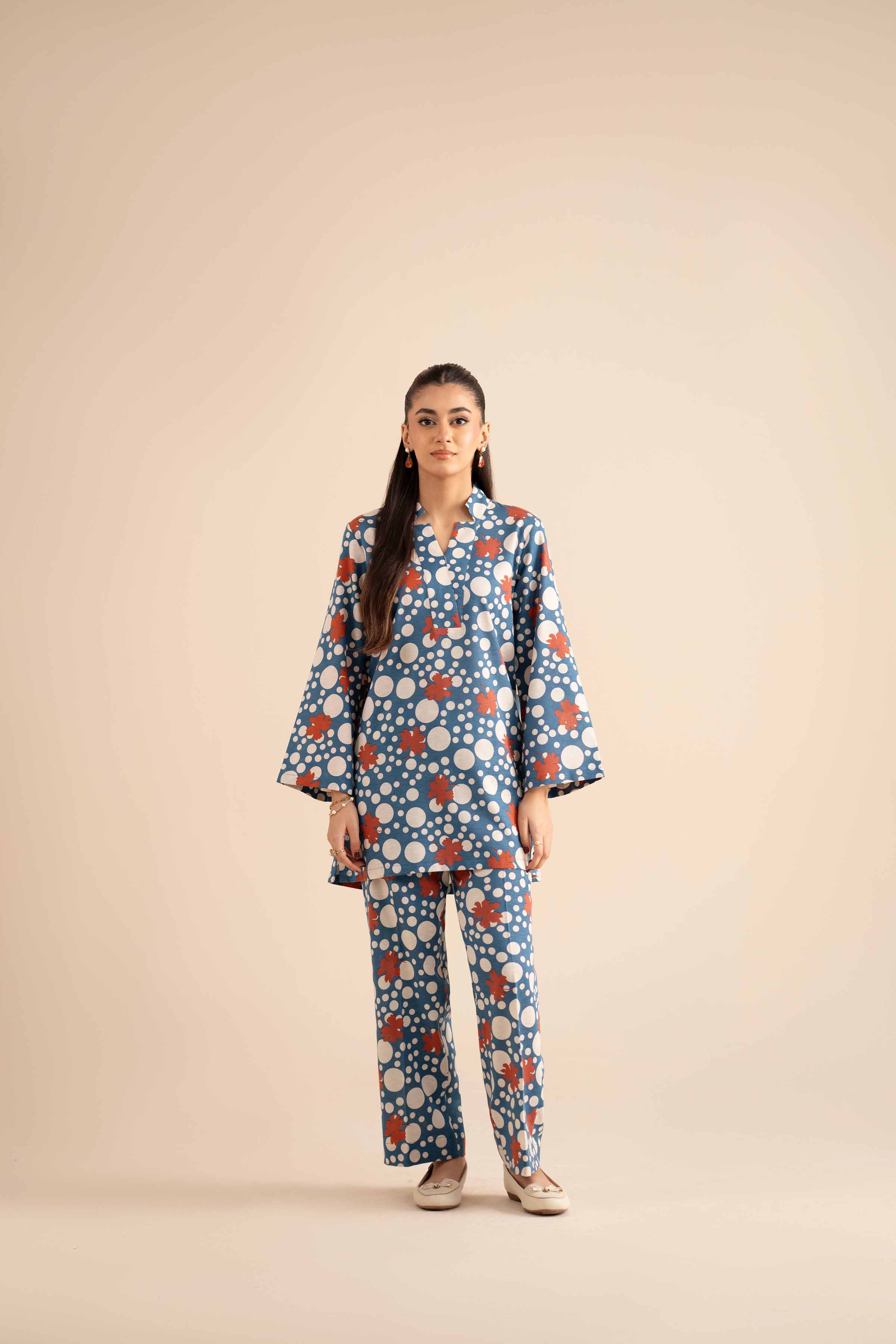 NishatUK - Multi Solids Karandi 2-piece ready to wear Dress