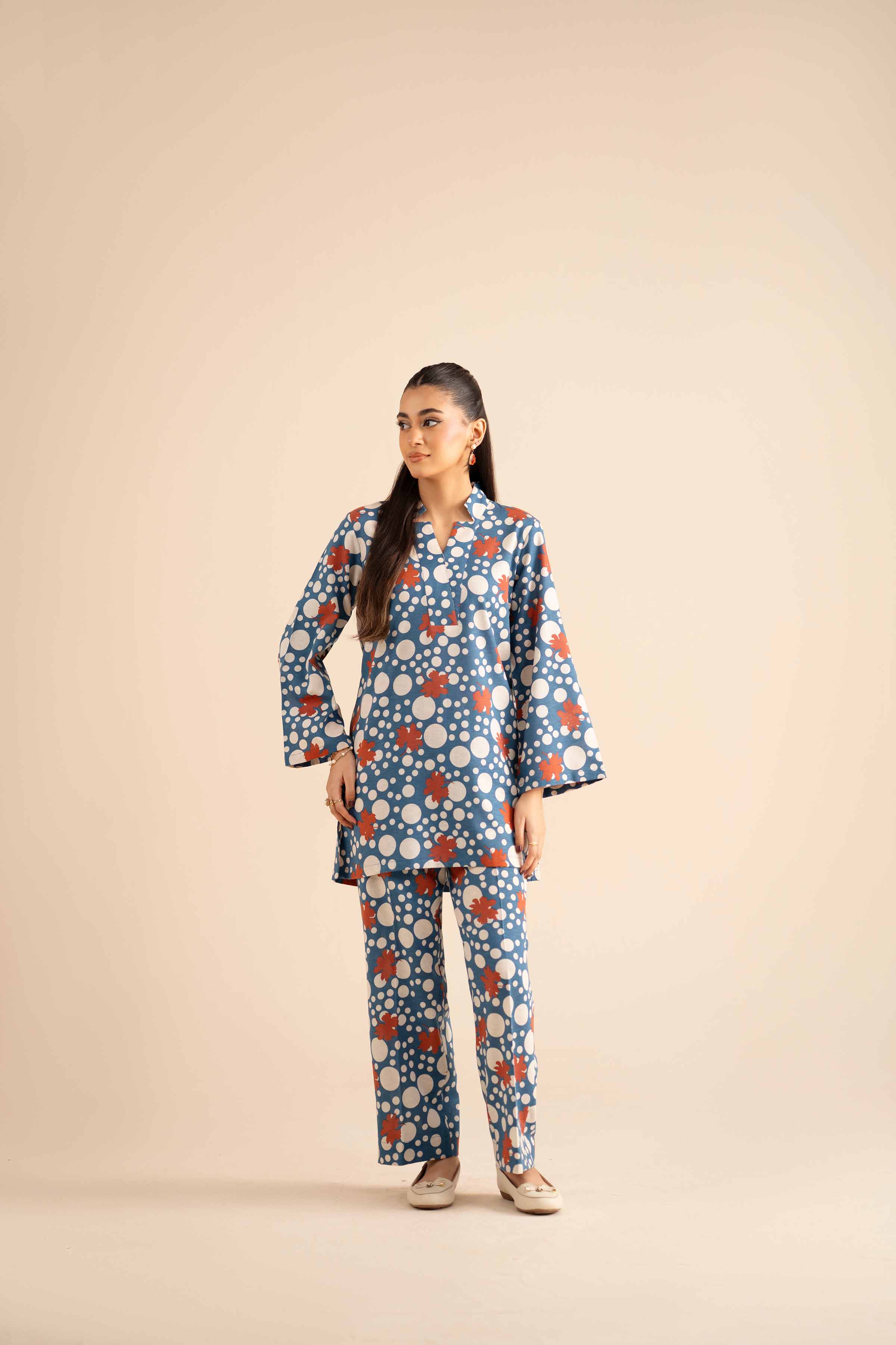 NishatUK - Multi Solids Karandi 2-piece ready to wear Dress