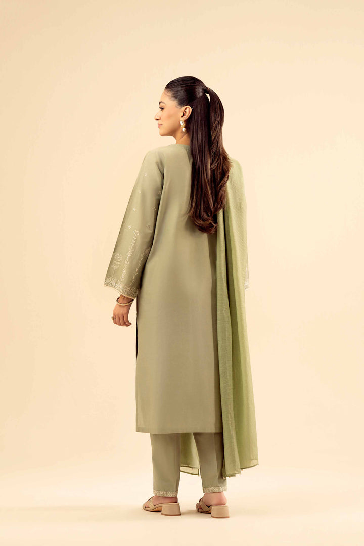 3 Piece - Embroidered Suit - PW25-31 for Women - Pret Collection | Nishat | Shop Online