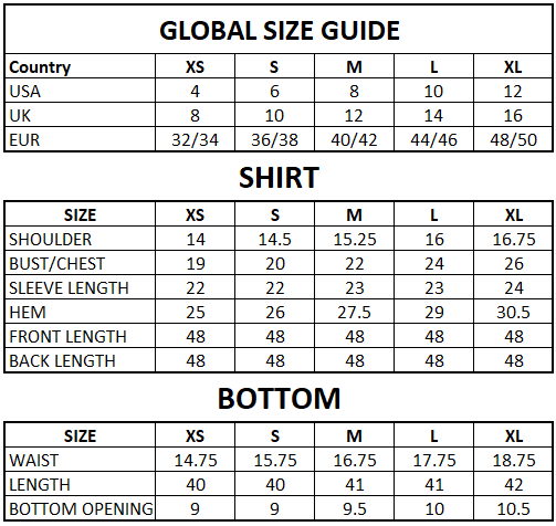 Size Guide