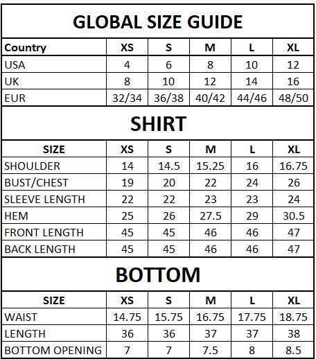 Size Guide