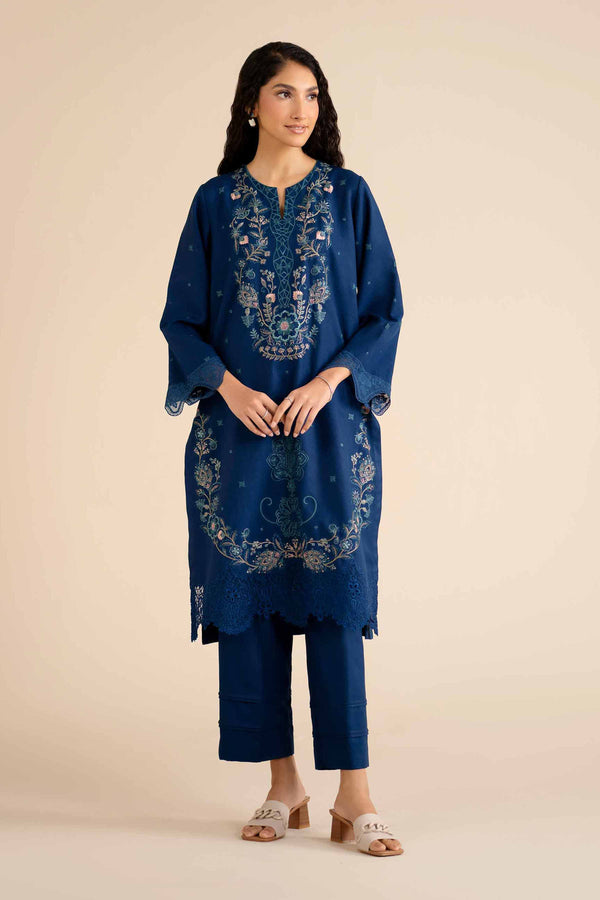 2 Piece - Embroidered Suit - PW25-321 for Women - Pret Collection | Nishat | Shop Online