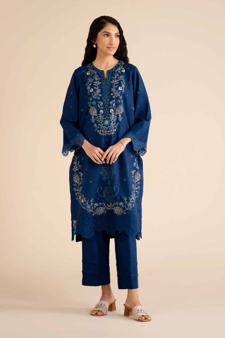 2 Piece - Embroidered Suit - PW25-321 for Women - Pret Collection | Nishat | Shop Online