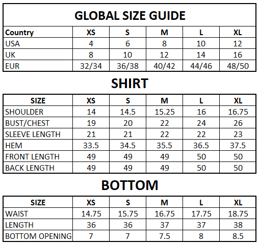 Size Guide