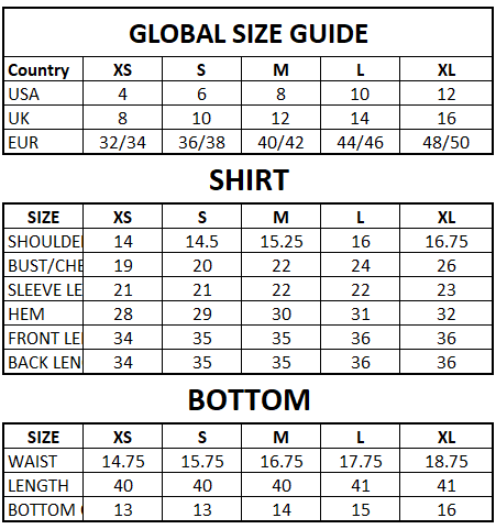 Size Guide