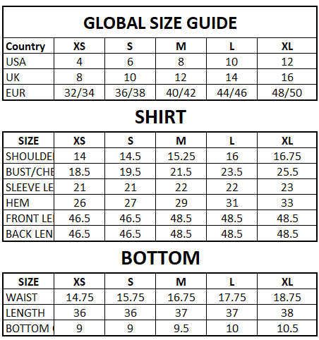 Size Guide
