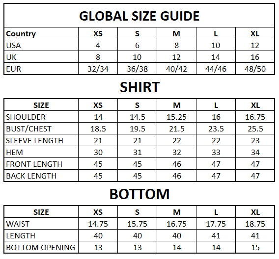 Size Guide