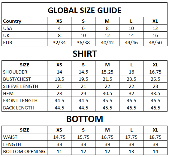 Size Guide