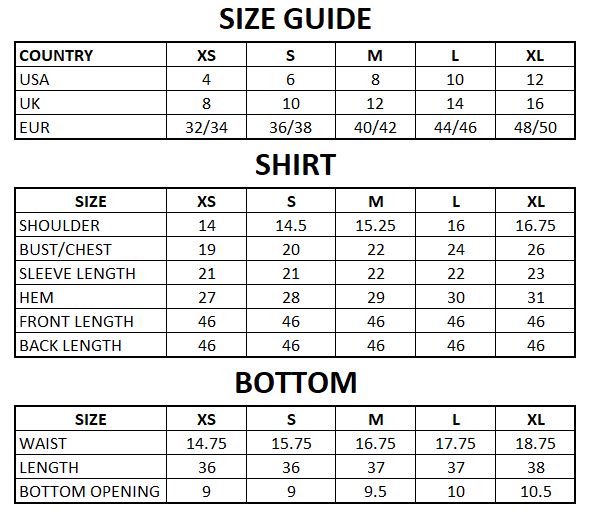 Size Guide