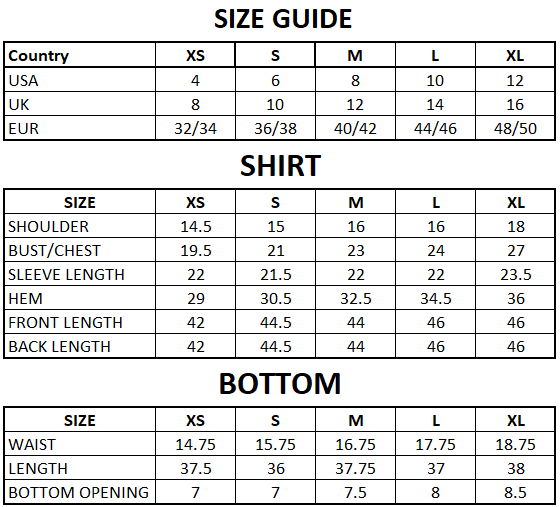 Size Guide