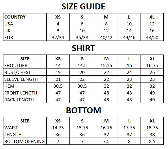 Size Guide