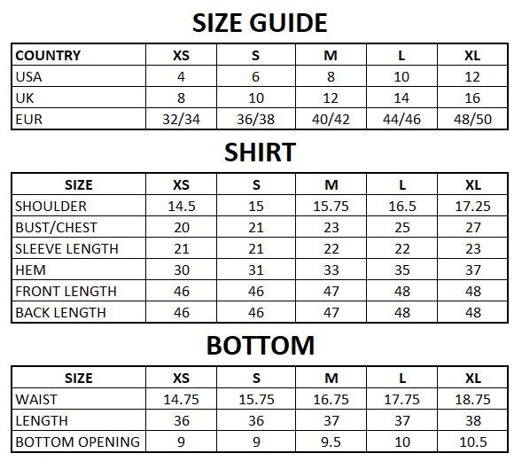 Size Guide