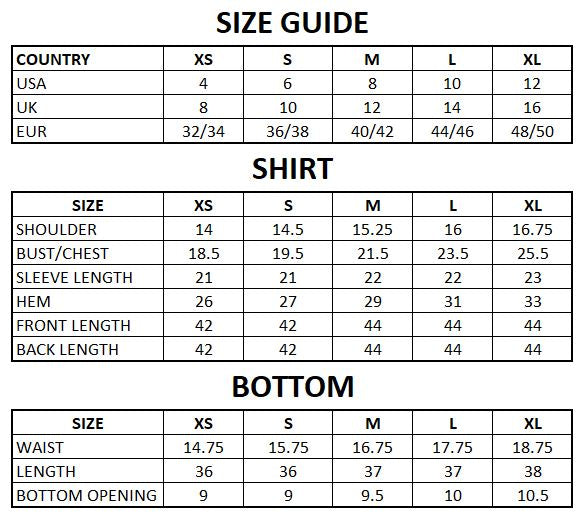 Size Guide