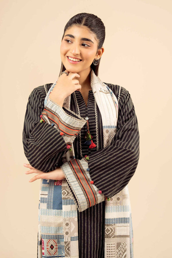 3 Piece - Printed Suit - PW25-467 for Women - Pret Collection | Nishat | Shop Online