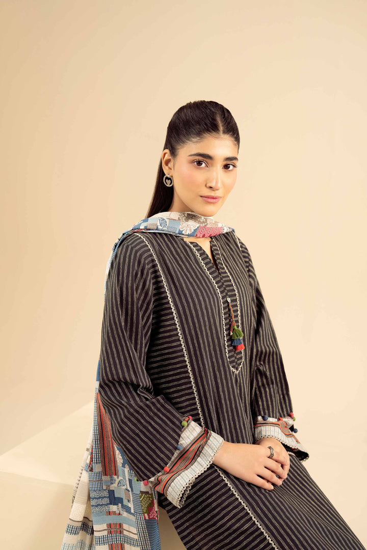 3 Piece - Printed Suit - PW25-467 for Women - Pret Collection | Nishat | Shop Online