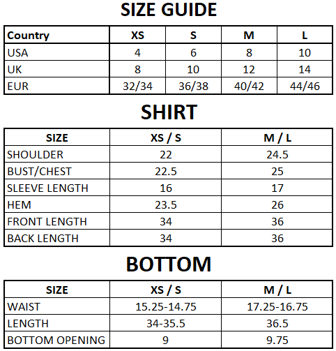 Size Guide