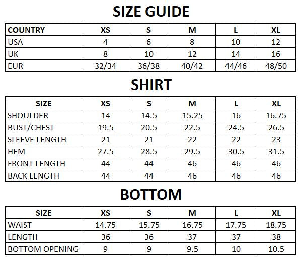 Size Guide