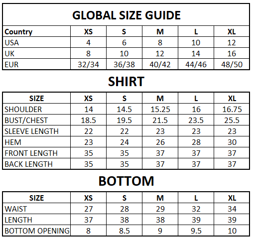 Size Guide