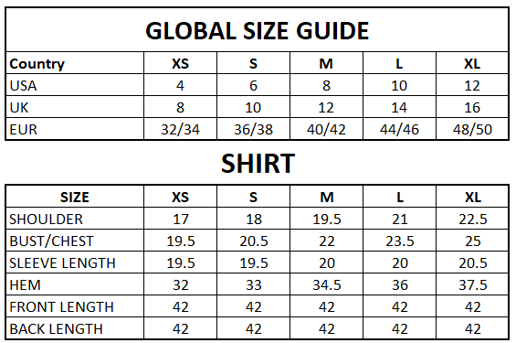 Size Guide