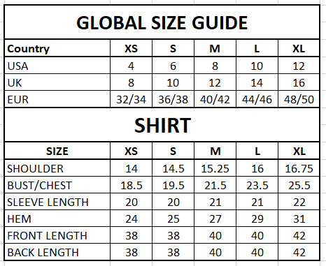 Size Guide