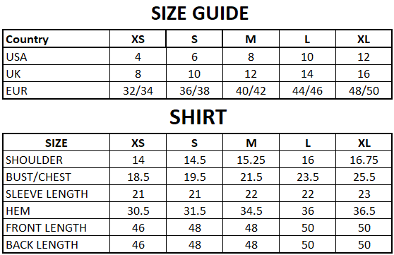 Size Guide