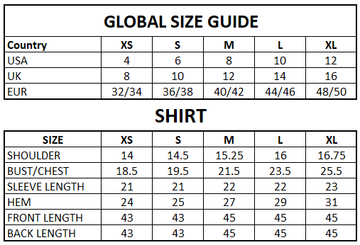 Size Guide