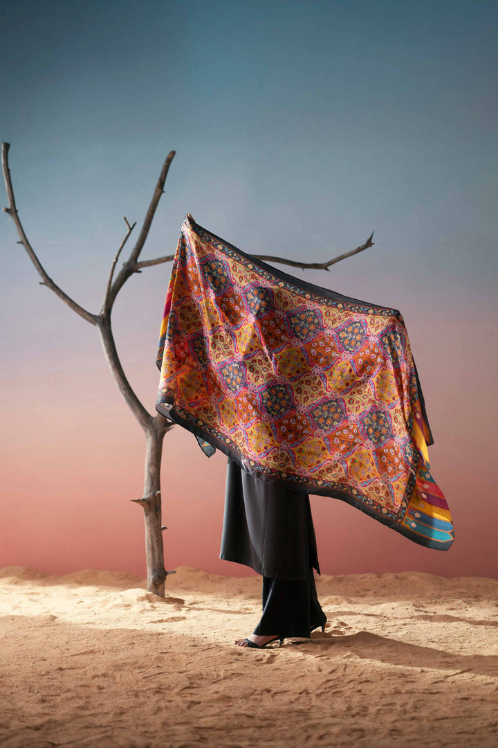 NishatUK - Black Embroidered Marina 2-piece ready to wear Dress