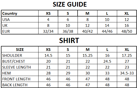 Size Guide