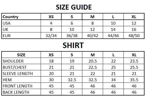 Size Guide