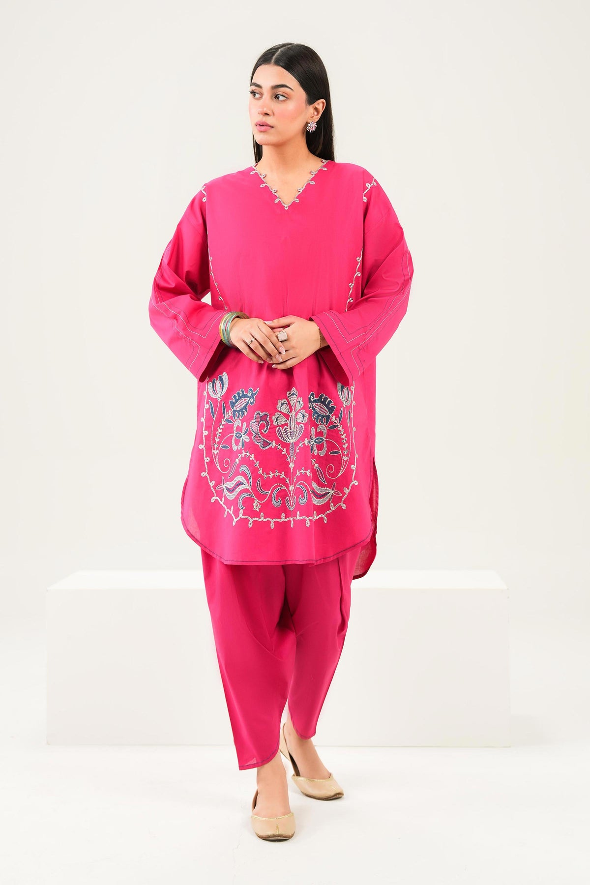 2 Piece - Embroidered Suit - ST2STE-PRET26WV2-4 for Women - Pret Collection | Nishat | Shop Online