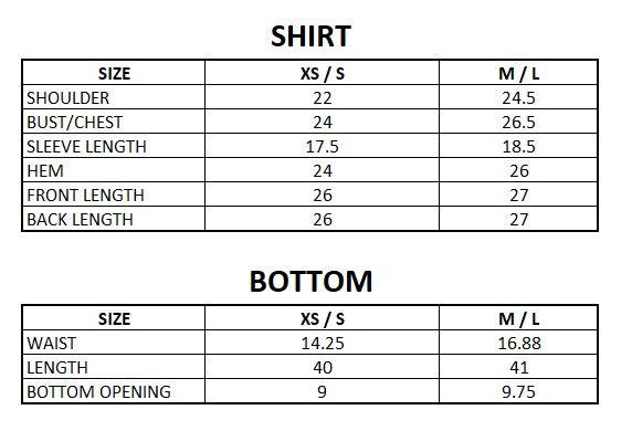 Size Guide