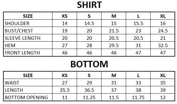 Size Guide