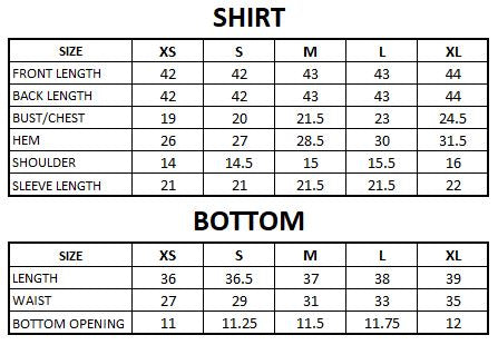 Size Guide
